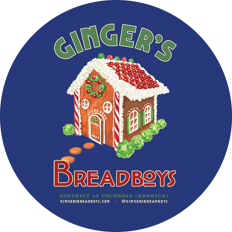 Build Your Own Gingerbread House Kit from Ginger's Breadboys