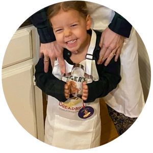 Ginger's Breadboys Children's Butcher-Style Apron