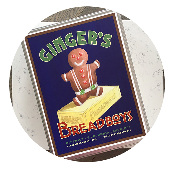 Ginger's Breadboys Original Classic Cookie Kit