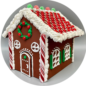 Gingerbread House Digital Download Template