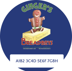 Give the gift of Gingerbread with a Holiday Gift Card from Ginger's Breadboys