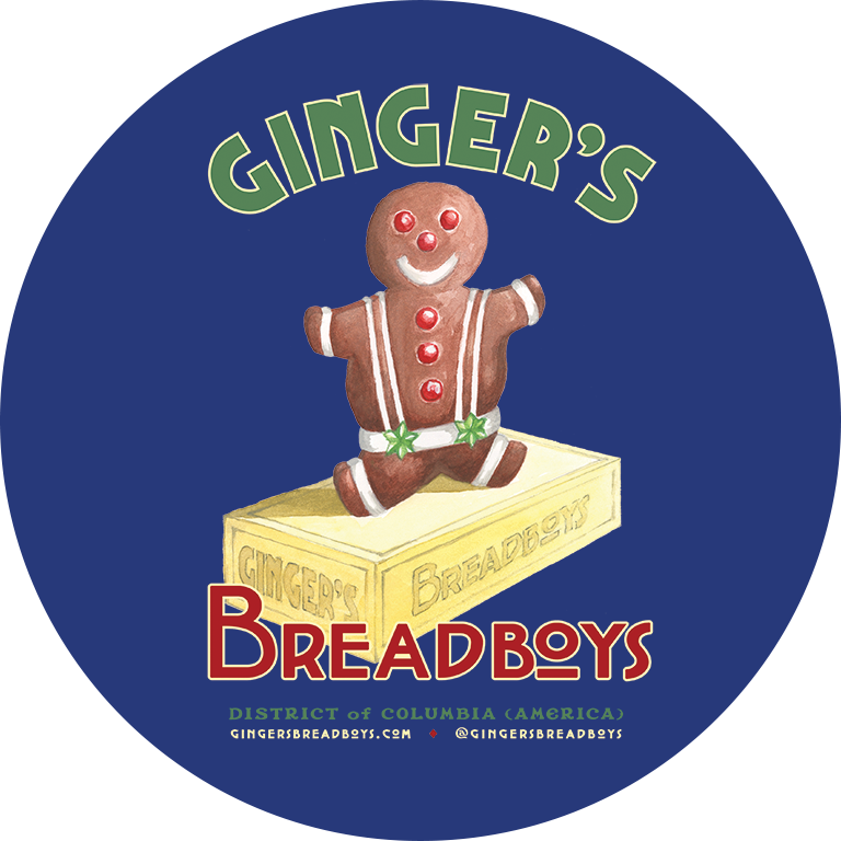 Gingerbread Cookie Kits — Regular Mix — Large Tin