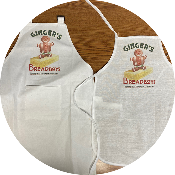 Youth Aprons | Ginger's Breadboys