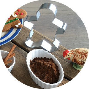 Gingerbread Boy Cookie Cutter | Large 5" | Ginger's Breadboys